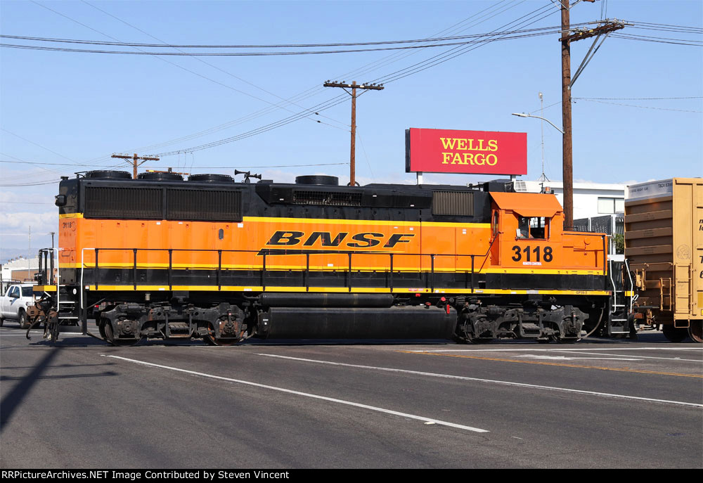 BNSF GP39-3 #3118